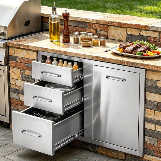 Outdoor Kitchen Storage That Survives the Elements