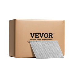VEVOR 16 Gauge Finish Nails, 2 in Angled Finishing Nails, 2000-Count Galvanized Finishing Nail, 20-Degree Heavy-Duty