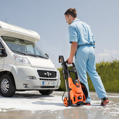 VEVOR Electric Pressure Washer, Max 4200 PSI and 2.8 GPM, High Power Pressure Cleaning Machine with 4 Quick Connect