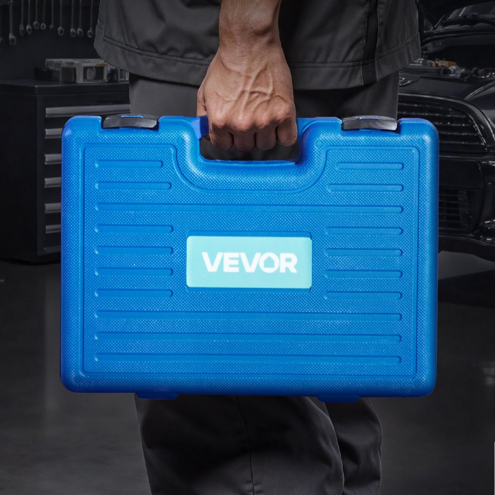 VEVOR Bearing Press Kit, 10+24 Pcs, 2 in 1 Ball Joint Press & Wheel Bearing Puller Kit, Race and Seal Driver Set with