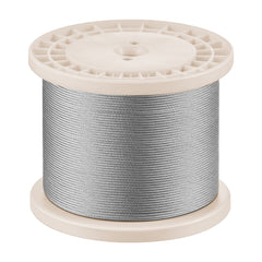 VEVOR 1/8 Inch Wire Rope, 1000 ft Length, 316 Stainless Steel Wire Cable with Cutter, 1760 lbs Breaking Strength, 1 x