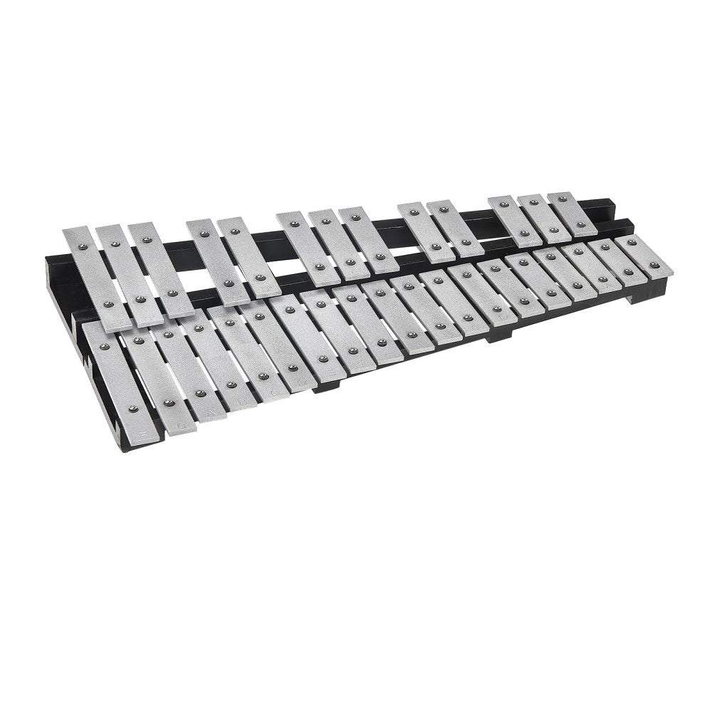 VEVOR 32 Note Glockenspiel Xylophone Bell Kit, Percussion Instrument with Mallets, Drum Sticks and Carrying Bag