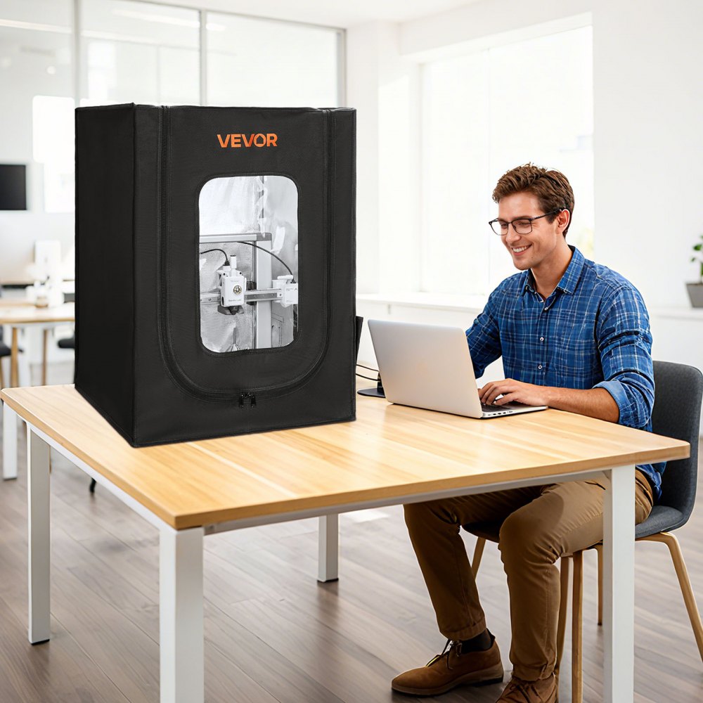 VEVOR 3D Printer Enclosure, Dustproof Waterproof Oxford Cloth 3D Printer Tent, Constant Temperature Protective Case