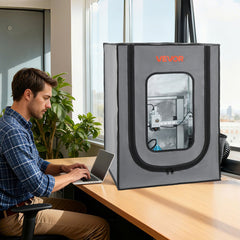 VEVOR 3D Printer Enclosure with Ventilation, Dustproof Waterproof Oxford Cloth Resin 3D Printer Tent, Constant