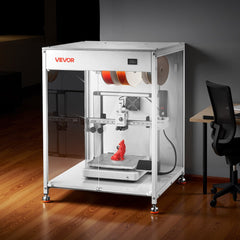 VEVOR 3D Printer Enclosure with Ventilation, Dustproof Waterproof Transparent Acrylic 3D Printer Tent, Constant