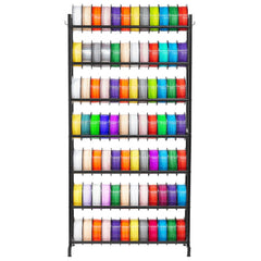 VEVOR 3D Printer Filament Storage Rack, 7 Tier Heavy Duty Storage Shelves for 3D Printing Filaments, Filament Spool