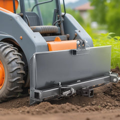 VEVOR Universal 3-point Skid Steer Plate, 3/8" Skid Steer Attachment Plate, 7000lbs Skid Steer Mount Plate Steel