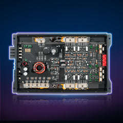 VEVOR 4 Channel Car Audio Amplifier 2 Ohm Stable Bridgeable Class A/B Full Range Amp Max Power 4 x 250W @ 4 Ohm / 4 x