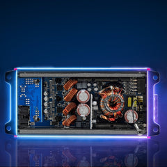 VEVOR 4 Channel Car Audio Amplifier 2 Ohm Stable Bridgeable Class D Full Range Amp Max Power 4 x 272W @ 4 Ohm / 4 x