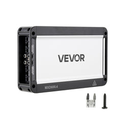 VEVOR 4 Channel Car Audio Amplifier 2 Ohm Stable Bridgeable Class D Full Range Amp Max Power 4 x 420W @ 4 Ohm / 4 x