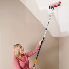 VEVOR Telescopic Extension Pole, 4.66-19 FT Multi-Purpose Extendable Pole, Sturdy Aluminum Alloy Paint Pole Extension
