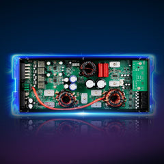 VEVOR Car Audio Amplifier, 5-Channel Bridgeable Car Amplifier, Multichannel Class D Stereo Amp, Max. 4 x 100W at 4 Ohms