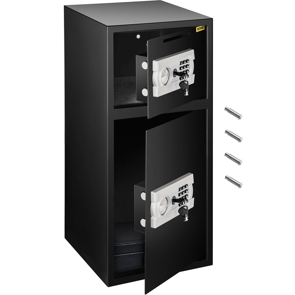 VEVOR Large Double Door Security Safe Box 2.6 Cubic Feet Steel Safe Box Strong Box with Digital Lock for Money Gun