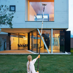 VEVOR Telescoping Pole, 7 to 30 FT Pole, Extension Multi-Purpose Pole, Sturdy Aluminum Alloy Paint Extendable Pole with