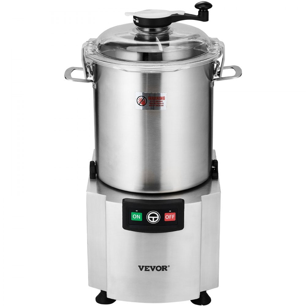 VEVOR Food Processor & Vegetable Chopper, 19 Quart Food-Grade Stainless Steel Food Processor Chopper with S-Curve Blade