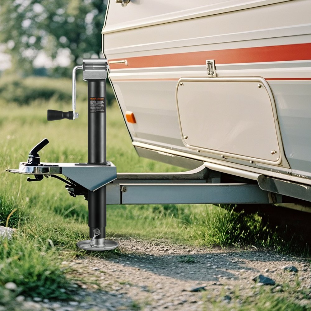 VEVOR A-Frame Trailer Jack, 5000 lbs Dynamic Load Capacity, Trailer Jack Stand with Handle & Rectangular Footpad