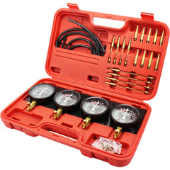Bestauto Fuel Vacuum Carburetor Synchronize Tool Kit Fuel Vacuum Carburetor Synchronizer carb sync Gauge Set with