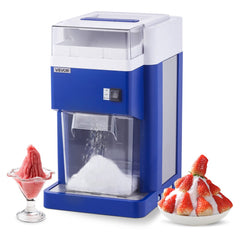 VEVOR Commercial Ice Shaver Machine, 1.91QT /1.8L Large Electric Snow Cone Machine, Fine & Fluffy with 300W Motor