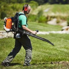 VEVOR Backpack Leaf Blower, 52CC 2-Cycle Leaf Blower with 1.37L Fuel Tank, 480CFM Air Volume 175MPH Speed, Ideal for