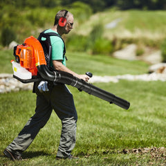 VEVOR Backpack Leaf Blower, 79CC 2-Cycle Gas Leaf Blower with 3L Fuel Tank, 930CFM Air Volume 184MPH Speed, Ideal for