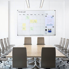 VEVOR Calendar Whiteboard, 36 x 24 Inches Magnetic Dry Erase Calendar Board, Monthly Planner Whiteboard for Wall, 1