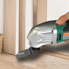 VEVOR 100PCS Oscillating Saw Blades, Quick Release Multitool Blades Kit, HCS Tool Blades for Wood Plastic, Compatible