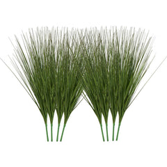 VEVOR Artificial Grass Plant, 27 inch Faux Onion Grass Fake Greenery Shrubs Plant, Premium PVC for Indoor Outdoor House