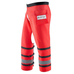 VEVOR Chainsaw Chaps Wrap, Class D, 8 Layers Wrap Style Chainsaw Pants with Adjustable Belt & Gear Pocket, Chain Saw