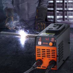 VEVOR Stick Welder, 140A ARC/Lift TIG 2-IN-1 Welding Machine with IGBT Inverter 110V Portable MMA Welder Machine with
