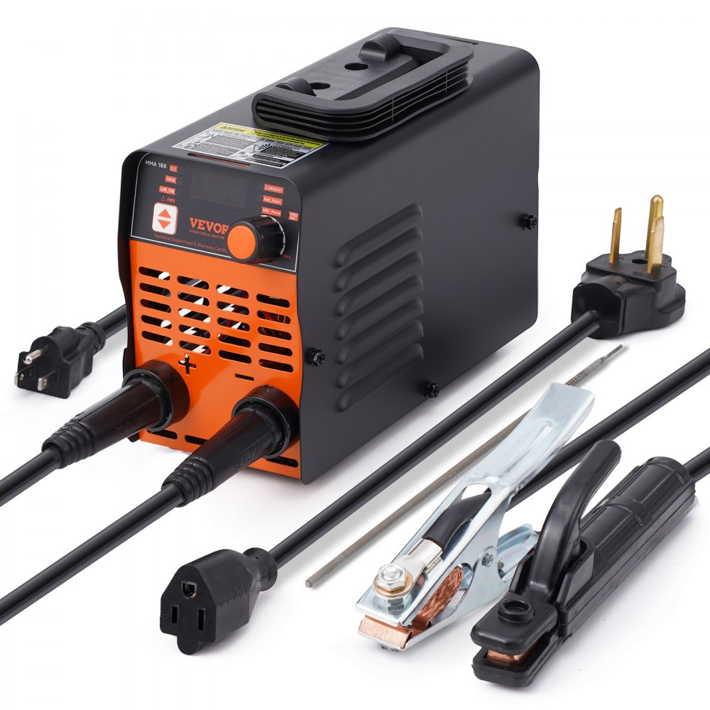 VEVOR Stick Welder, 160A ARC/Lift TIG 2-IN-1 Welding Machine with IGBT Inverter 110V/220V Portable MMA Welder Machine