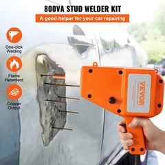 VEVOR Stud Welder Kit, 5500 Stud Welder Dent Repair Kit, 800VA Spot Welder Stud, 110V Welder Stud Kit, Stud Gun Dent