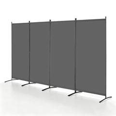VEVOR Room Divider, 4 Panels Room Divider, Folding Privacy Screen and Portable Partition Divider for Room Separation