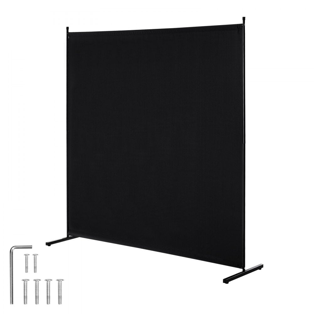 VEVOR Room Divider, Single Panel Room Divider, 6FT Privacy Screen Indoor, Partition Divider for Room Separation