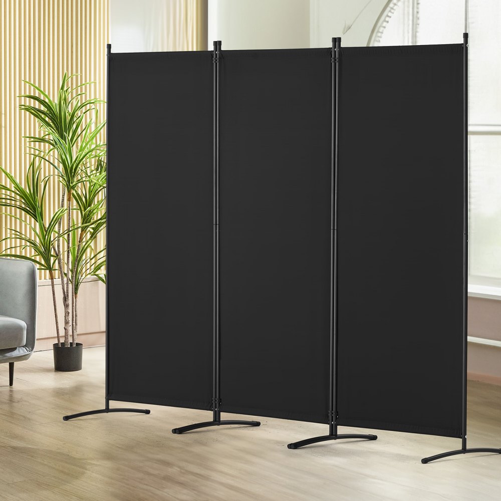 VEVOR Room Divider, 3 Panel Room Dividers and Folding Privacy Screens, Fabric Partition Room Dividers for Office