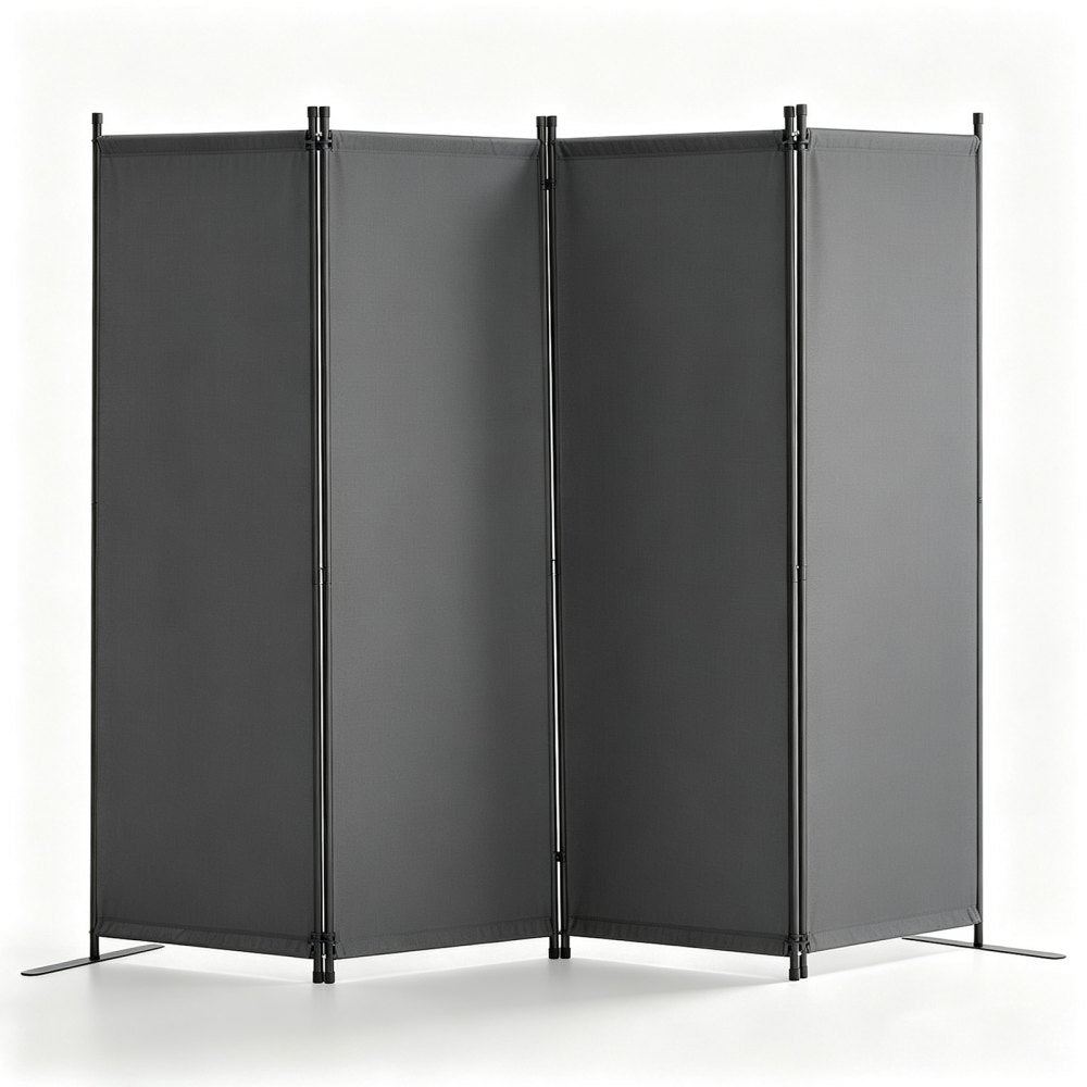 VEVOR Room Divider, 4 Panel Room Dividers and Folding Privacy Screens, Fabric Partition Room Dividers for Office