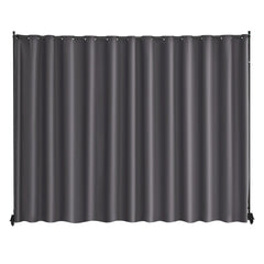 VEVOR Room Divider, Portable Panel Room Divider with Wheels Curtain Divider Stand, Freestanding Room Divider Privacy