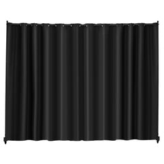 VEVOR Room Divider, Portable Panel Room Divider with Wheels Curtain Divider Stand, Freestanding Room Divider Privacy