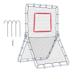 VEVOR Baseball And Softball Rebounder Net, 3.5 x 6 ft PitchBack Baseball Pitching Nest, Softball Pitchback Net