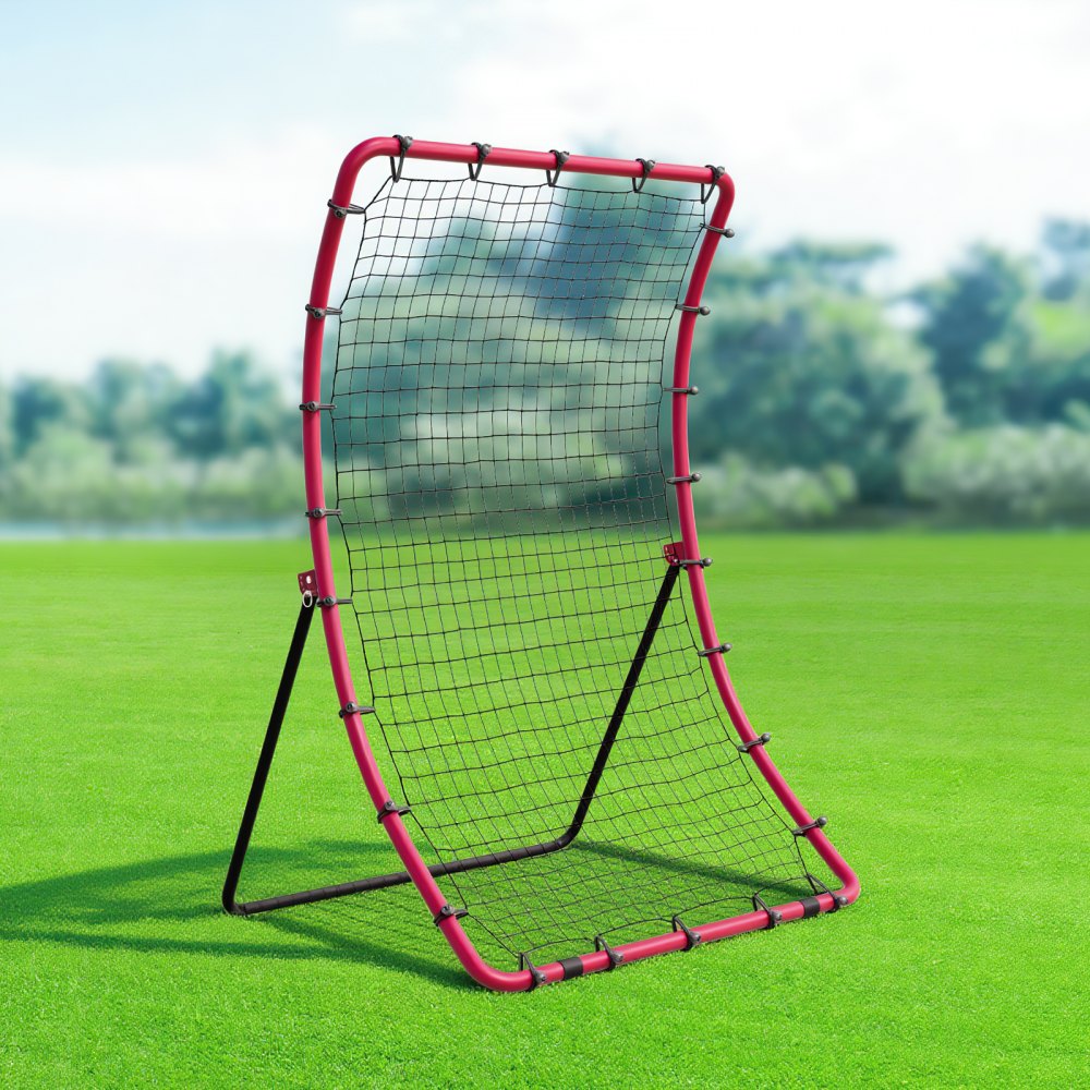 VEVOR Baseball And Softball Rebounder Net, 4 x 5.5 ft PitchBack Baseball Pitching Nest, Pitch Return Trainer Rebound