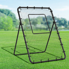 VEVOR Baseball And Softball Rebounder Net, 4 x 6 Feet PitchBack Baseball Nest for Pitching and Fielding Training, Pitch