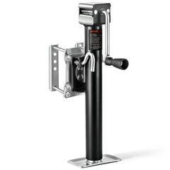 VEVOR Trailer Jack, 2500 lbs Dynamic Load Capacity, Heavy Duty Swivel Bolt-on Trailer Jack with Ergonomic Handle