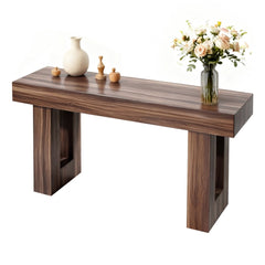 VEVOR 63 in Console Table, Farmhouse Desk Behind the Couch, Wooden Rectangle Entrance Desk, Narrow Long Sofa Table