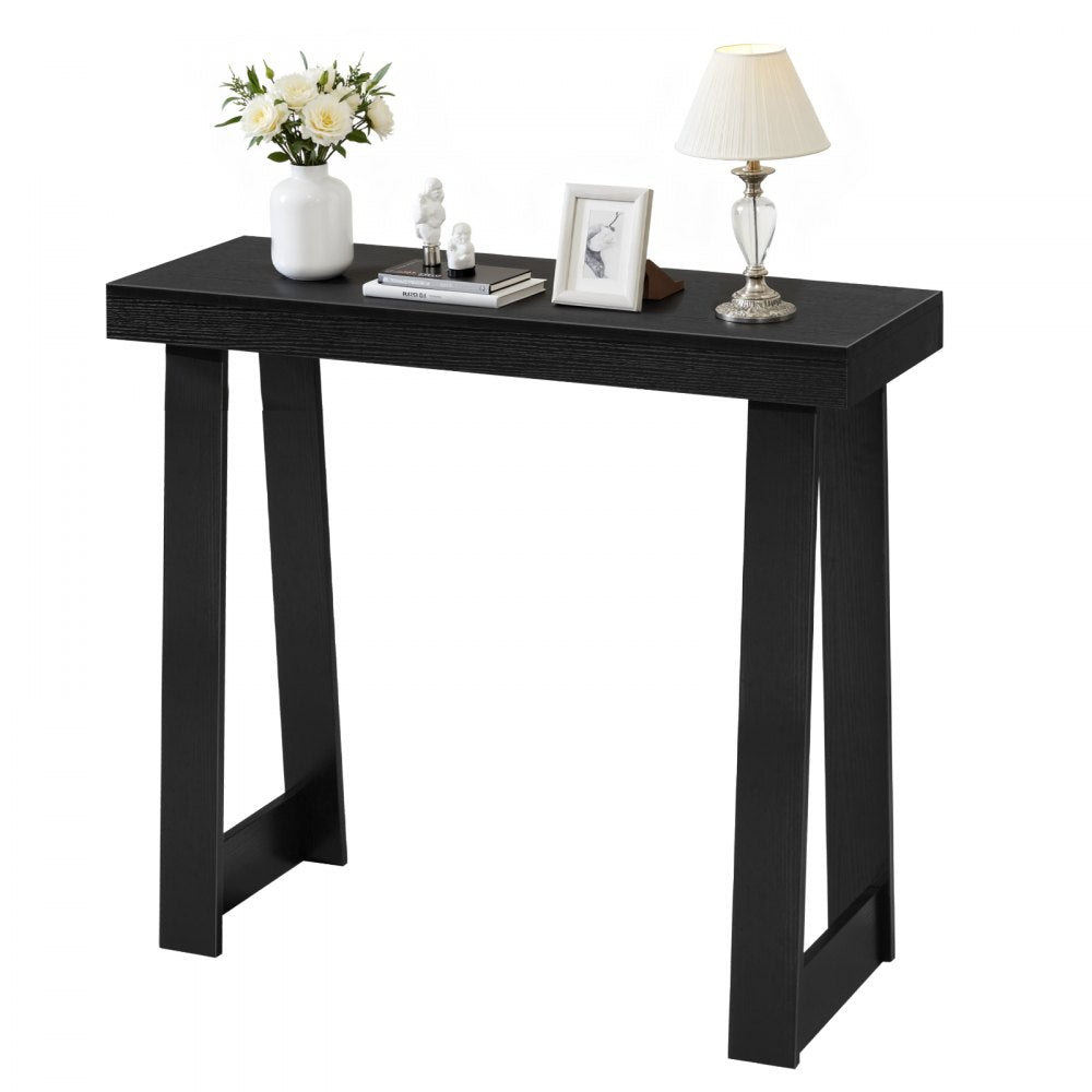 VEVOR 36 in Console Table, Modern Desk Behind the Couch, Wooden Rectangle Entrance Desk, Narrow Long Sofa Table Accent
