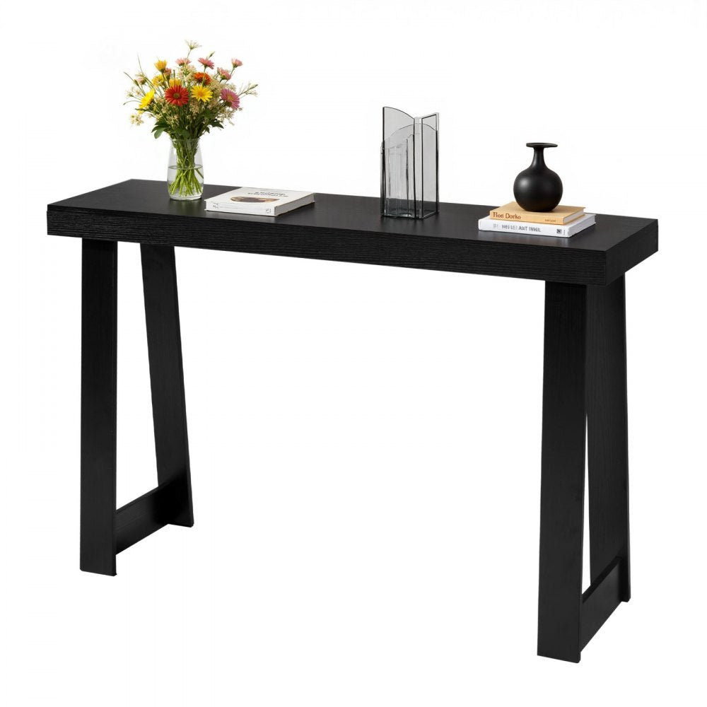 VEVOR 46 in Console Table, Modern Desk Behind the Couch, Wooden Rectangle Entrance Desk, Narrow Long Sofa Table Accent