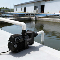 VEVOR Variable Speed Pool Pump, 2 HP, AC 220-240V, 145 GPM, In/Above Swimming Pool Pump with Filter Basket, Powerful