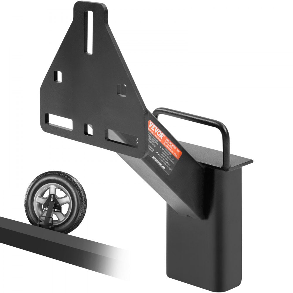 VEVOR Spare Tire Carrier, Trailer Spare Tire Mount, 160 lbs Capacity, Utility Trailer Accessories Fits Most 4 & 5 & 6 &