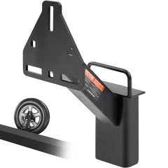 VEVOR Spare Tire Carrier, Trailer Spare Tire Mount, 160 lbs Capacity, Utility Trailer Accessories Fits Most 4 & 5 & 6 &