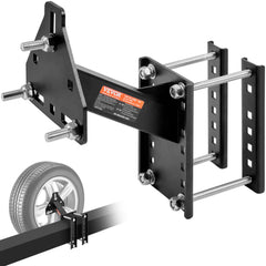 VEVOR Spare Tire Carrier, Trailer Spare Tire Mount, 160 lbs Capacity, Utility Trailer Accessories Fits Most 4 & 5 & 6 &