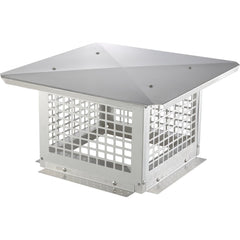 VEVOR Chimney Cap, 12 x 12 inch, 304 Stainless Steel Fireplace Chimney Cover, Not Easily Toppled & Practical