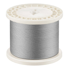 VEVOR Wire Rope Kit, 1/8" 1000 ft 316 Stainless Steel Cable with Cutter and Gloves, 1600 lbs Breaking Strength, 7x7